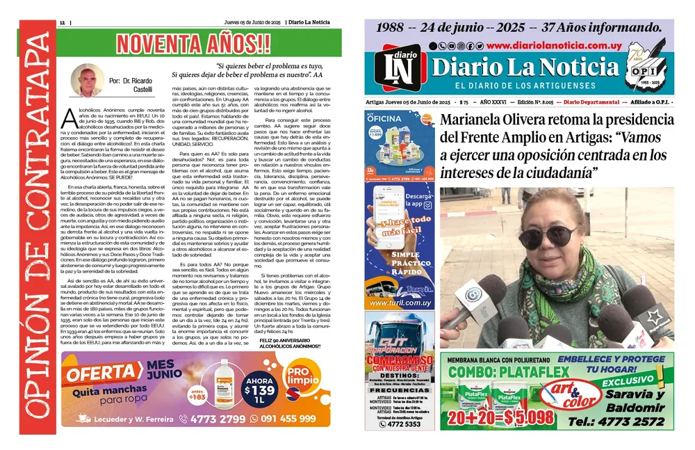 DIARIO JUEVES 2025