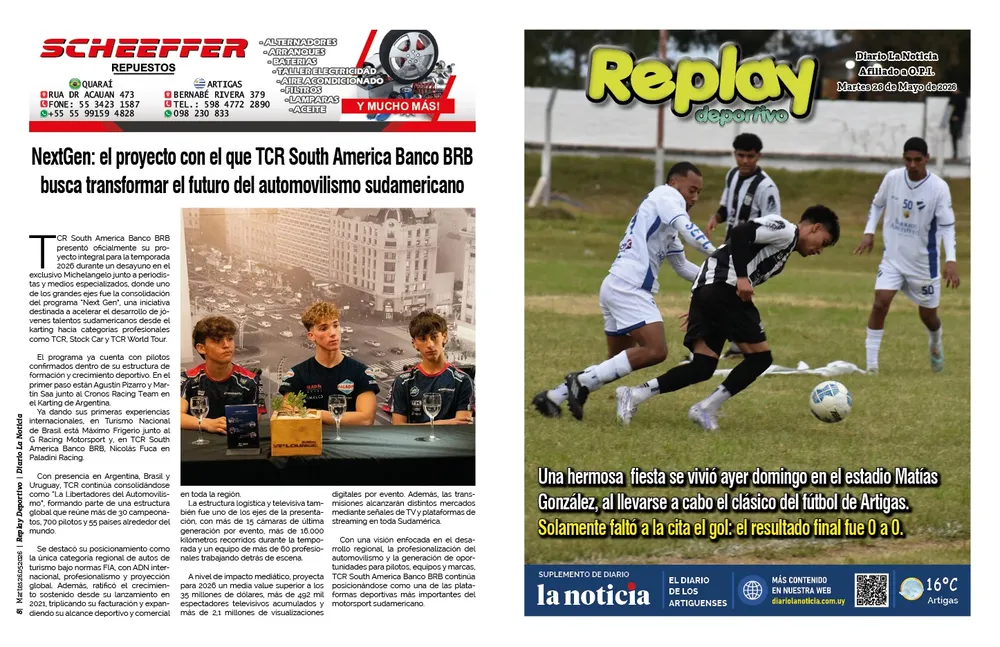 REPALY DEPORTIVO