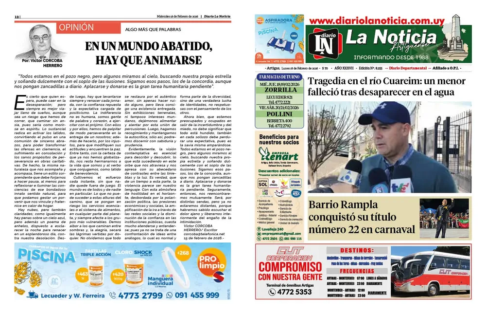 DIARIO de 12 PAGINAS TODOS LOS DIAS.indd ESTE