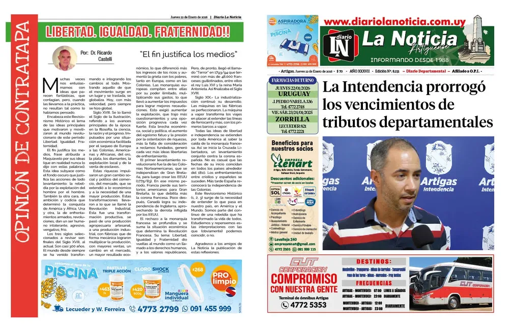 DIARIO de 12 PAGINAS TODOS LOS DIAS ENERO 2026 - Copia JUEVES 22