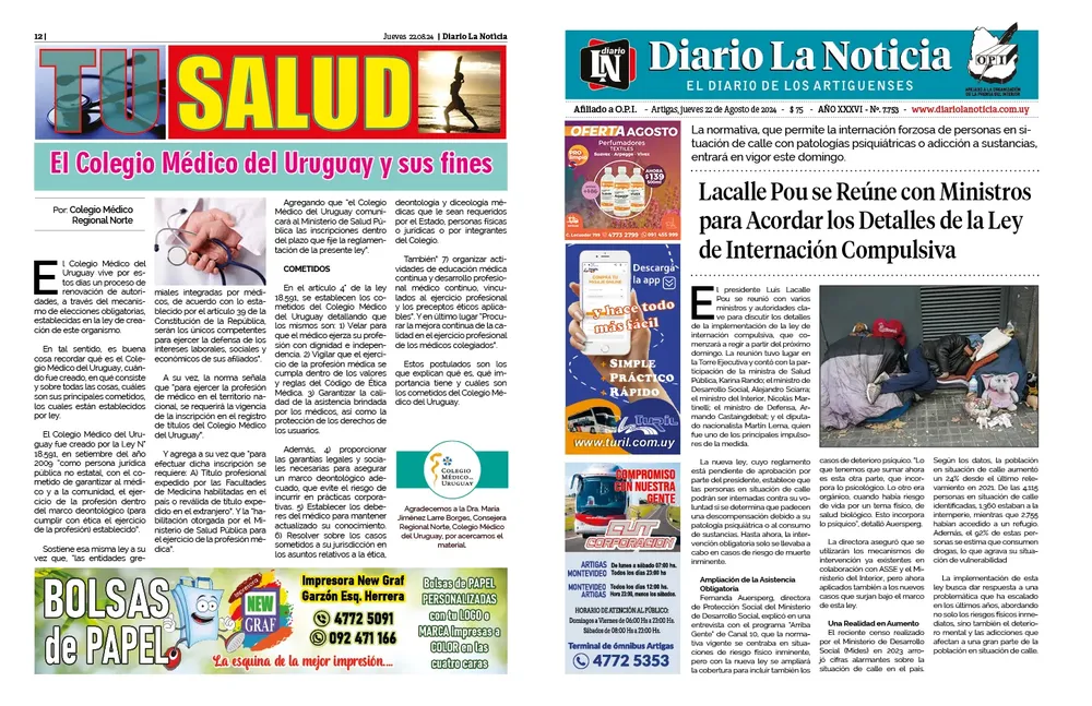 DIARIO JUEVES 22