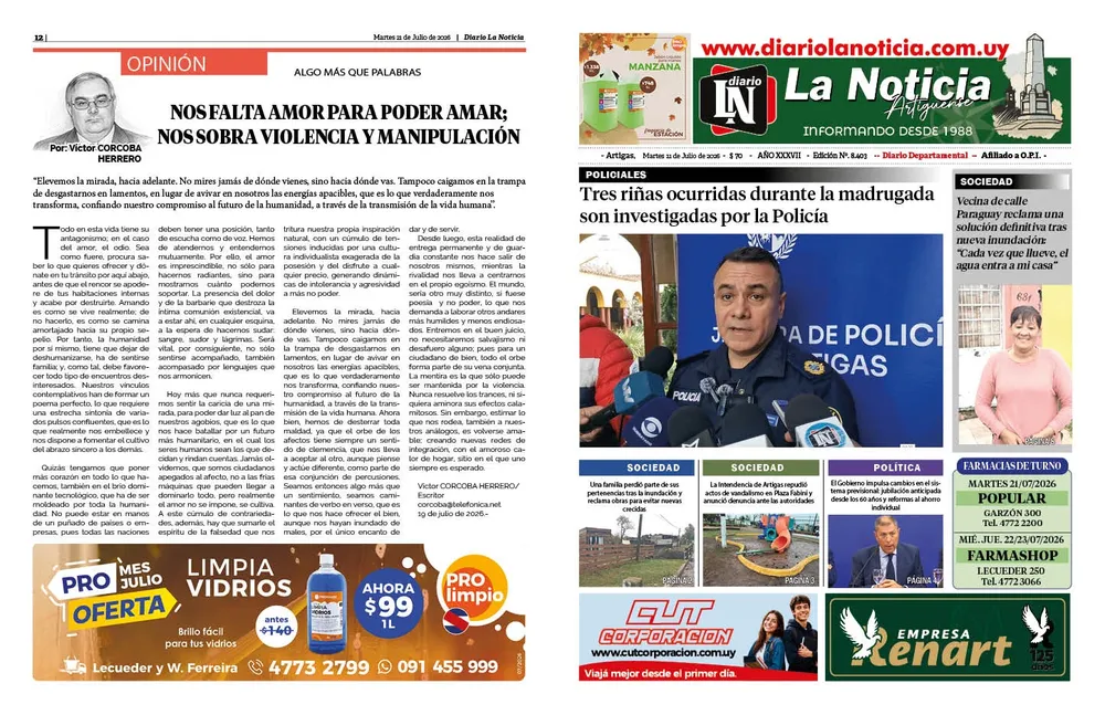 21 - MARTES 21-07-2026