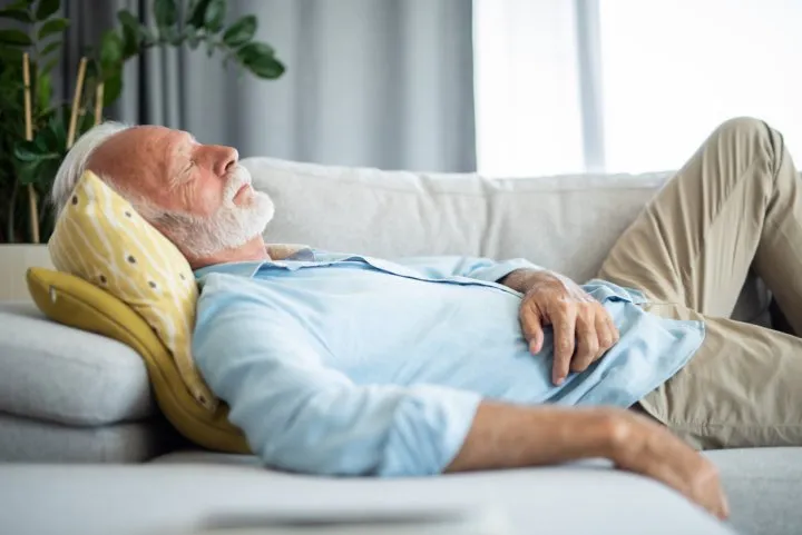 elderly-man-sleeping