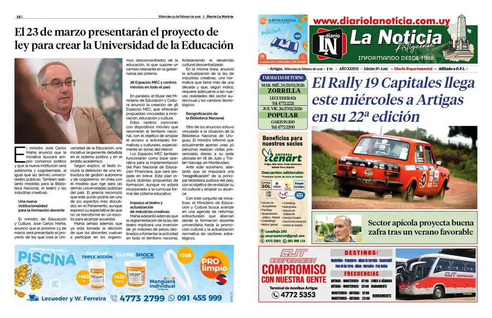 DIARIO de 12 PAGINAS TODOS LOS DIAS.indd ESTE