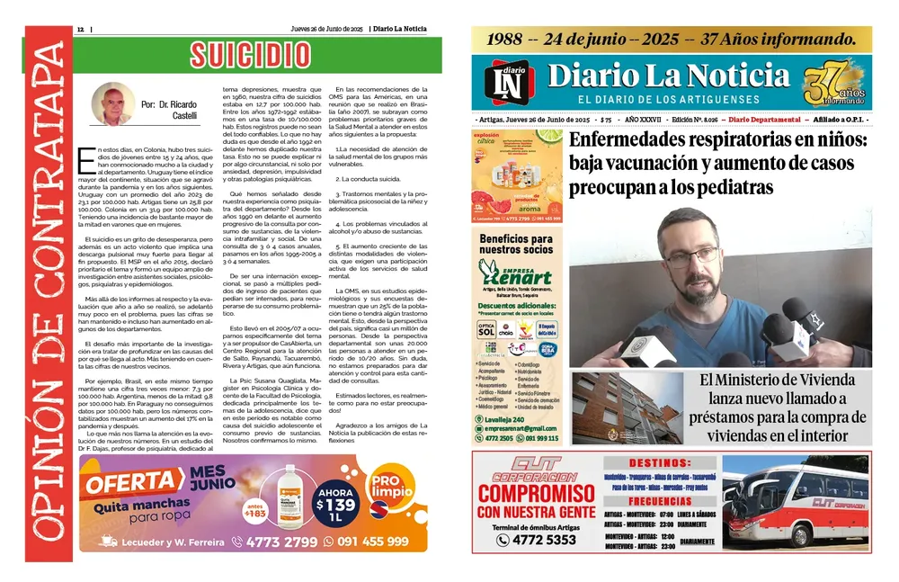 PORTADA 26 DE JUNIO