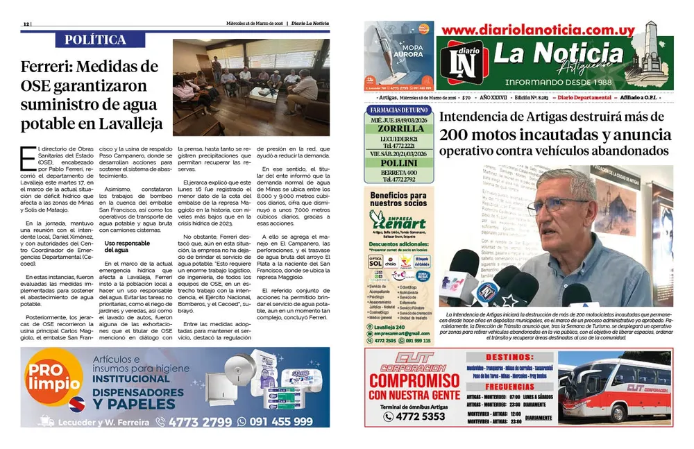 18 - MIÉRCOLES 18-03-2026