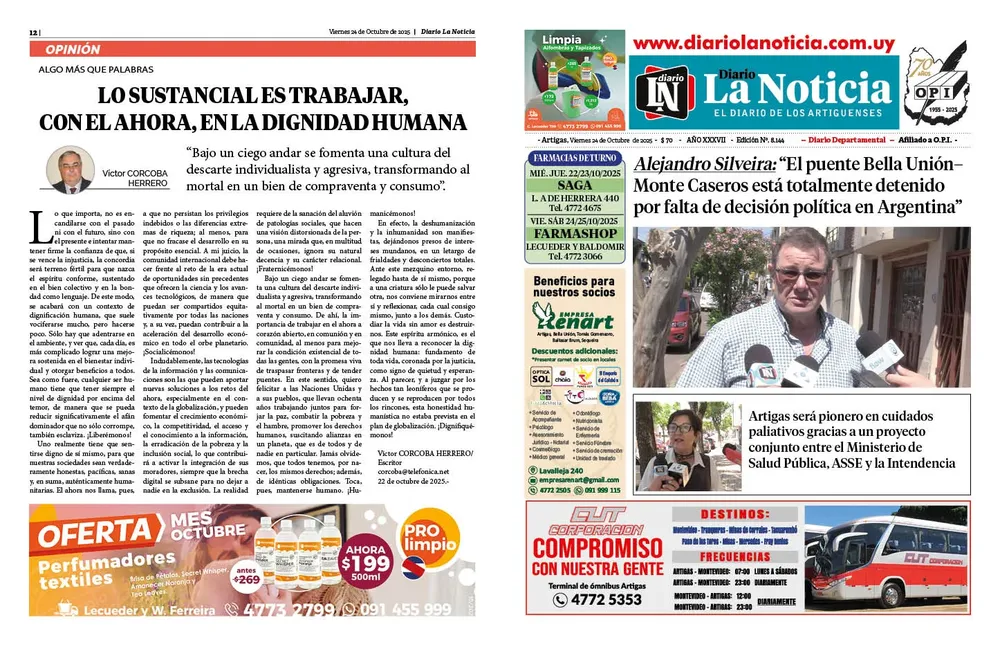 DIARIO de 12 PAGINAS TODOS LOS DIAS 24-10