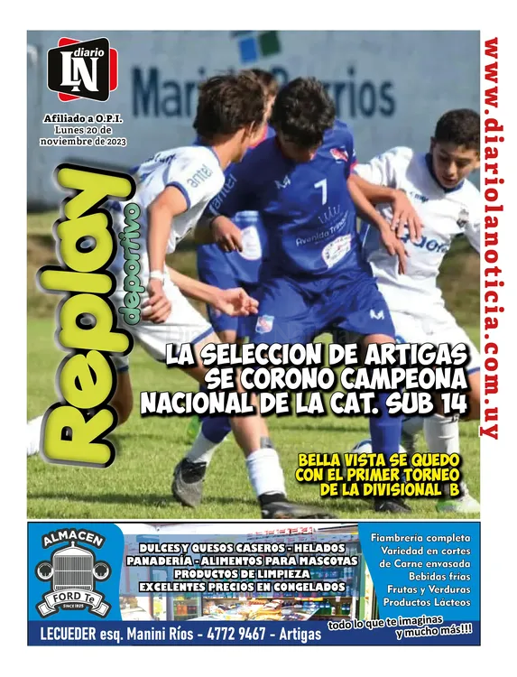 REPALY DEPORTIVO 20