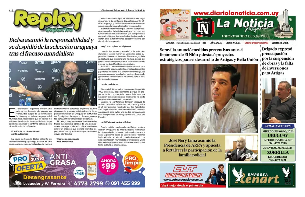 01 - MIÉRCOLES 01-07-2026