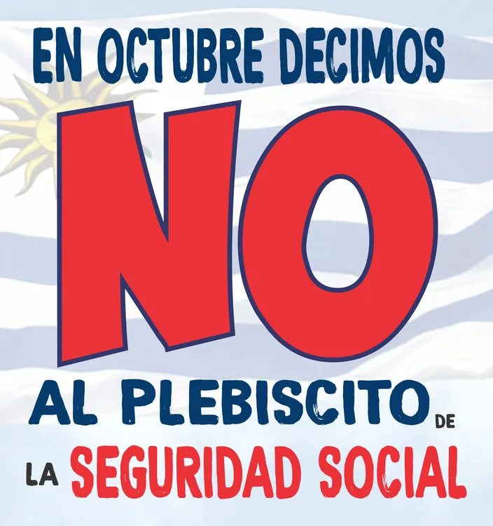 NO AL PLEBISCITO