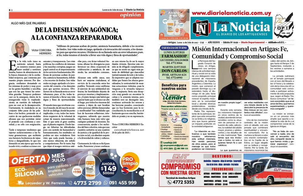 Diario 21-07-2025
