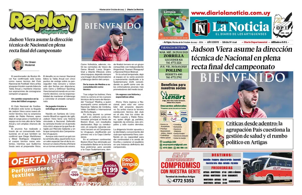 DIARIO de 12 PAGINAS TODOS LOS DIAS