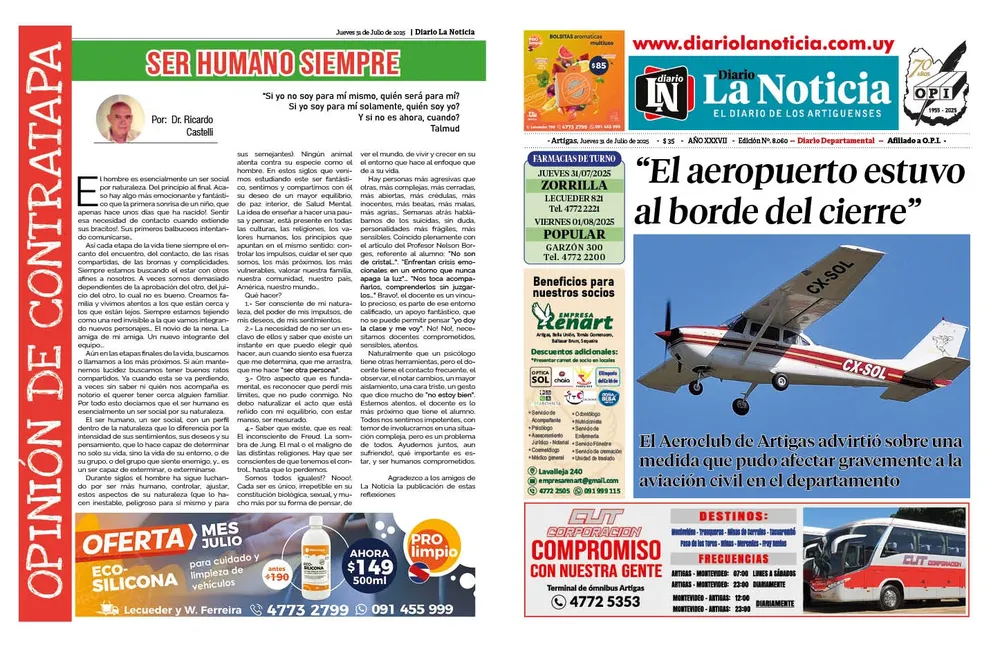 DIARIO JUEVES 2025