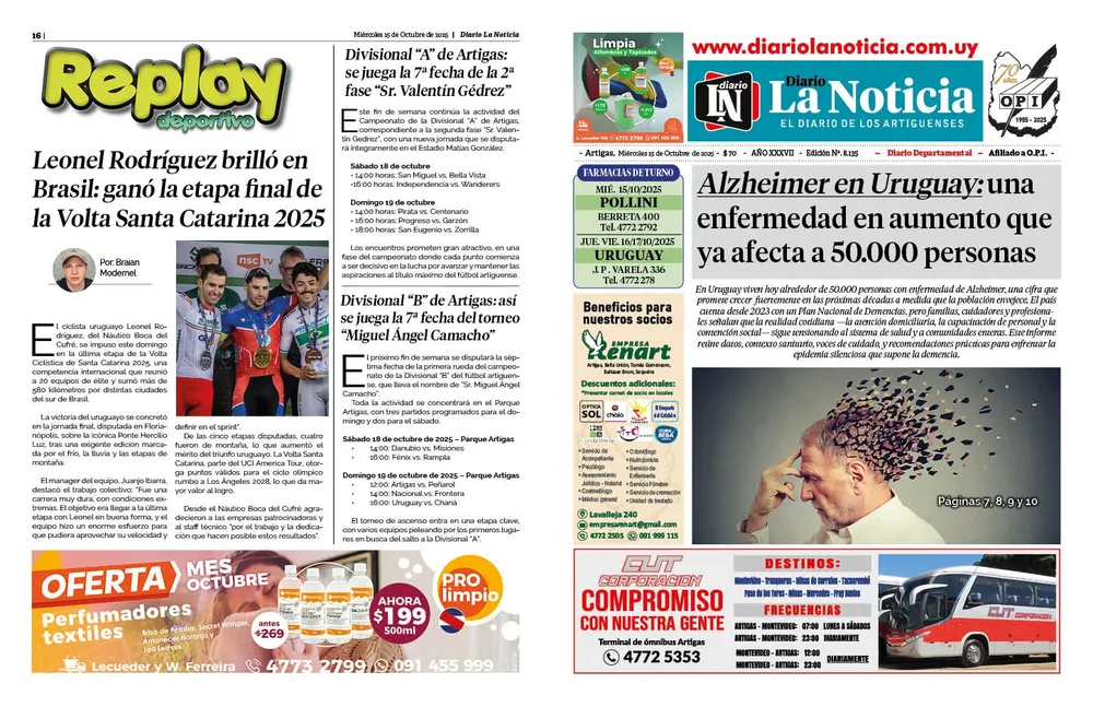 DIARIO de 12 PAGINAS TODOS LOS DIAS 2025. indd - Copia 15-10-2025 CONCURSO