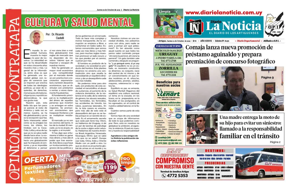 DIARIO de 12 PAGINAS TODOS LOS DIAS... - Jueves 02-10-2025 Copia