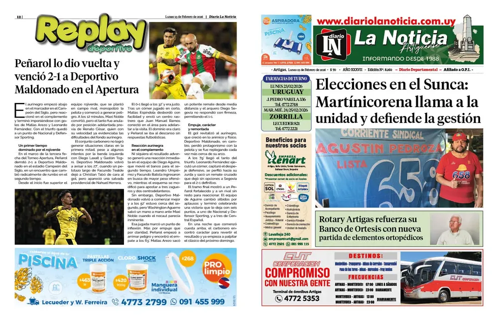DIARIO de 12 PAGINAS TODOS LOS DIAS.indd ESTE