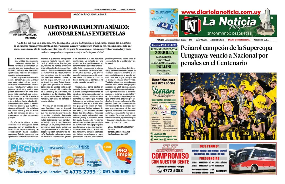 DIARIO de 12 PAGINAS TODOS LOS DIAS