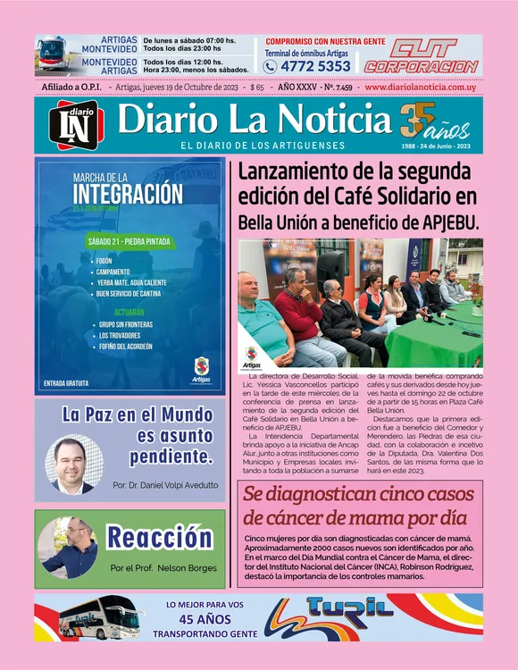 portada del 19 de octubre