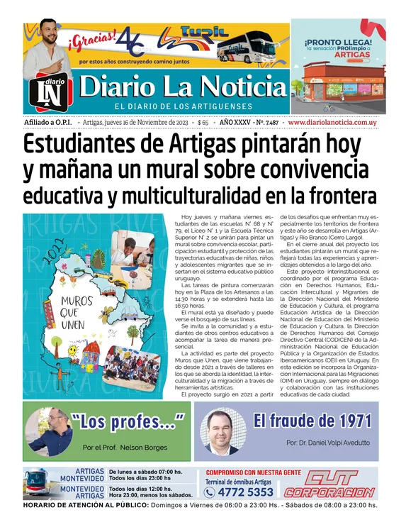 PORTADA JUEVES 16