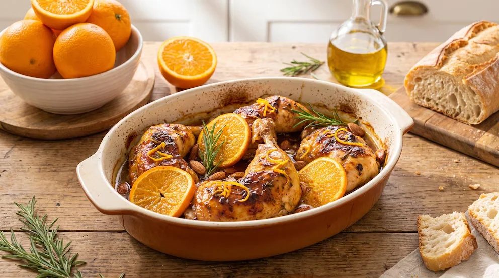 pollo a la naranja
