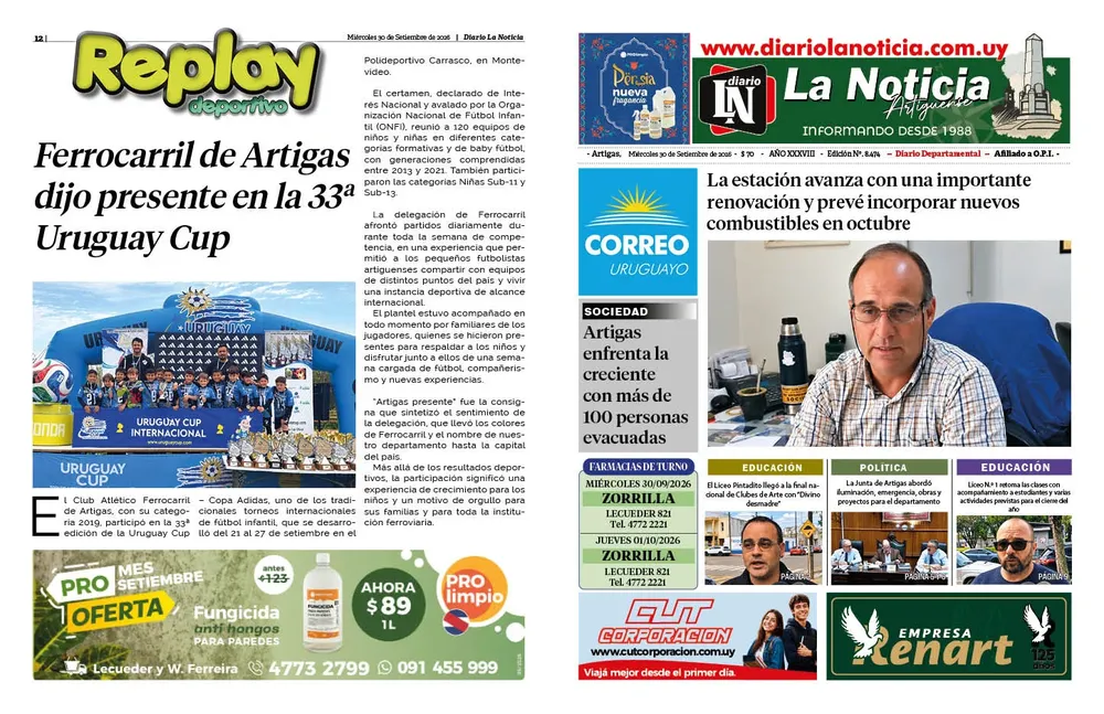 30 - MIÉRCOLES 30-09-2026