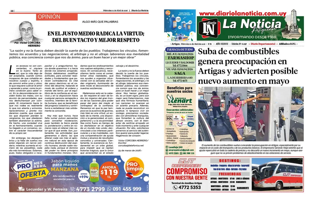 01 - MIÉRCOLES 01-04-2026